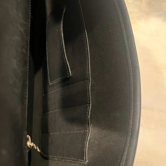 VINTAGE Coach Black Leather Lexington Briefcase Laptop Bag, Brshd Silver/Nickel - Picture 16 of 16